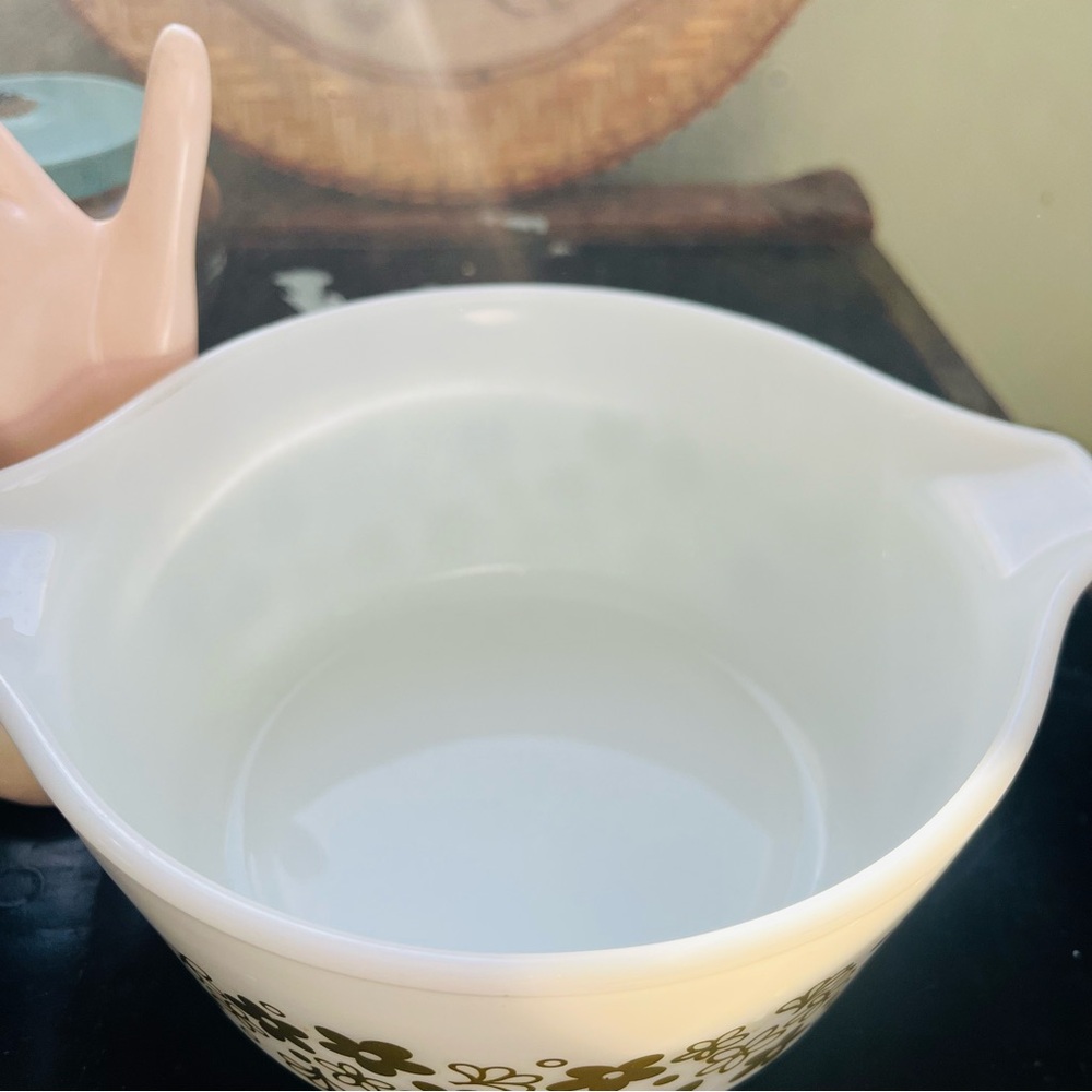 PYREX Spring Blossom Vintage Casserole 1 1/2 Quart - Picture 2 of 4